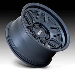 KMC KM446 Mesa Forged Monoblock Midnight Blue Custom Truck Wheels 2